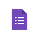 Google Forms logo